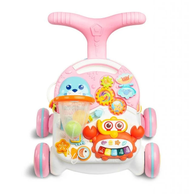 Проходилка 2в1 Spark Pink Caretero Toyz