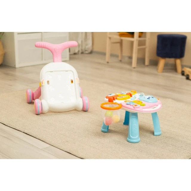 Проходилка 2в1 Spark Pink Caretero Toyz