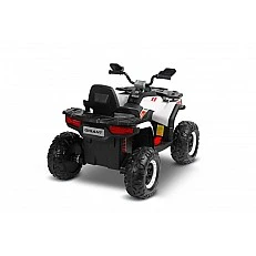 Battery Car Quad Gigant White Caretero Toyz