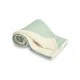 Blanket With Lace And Plush 80x100cm Mint