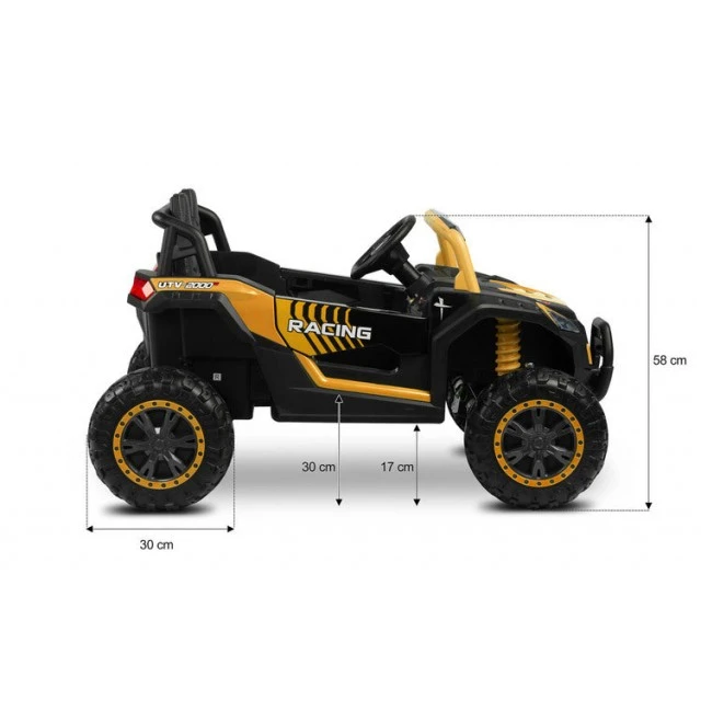 Battery Car Axel Red Caretero Toyz