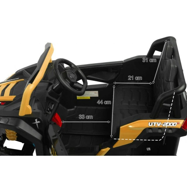 Battery Car Axel Gld Caretero Toyz