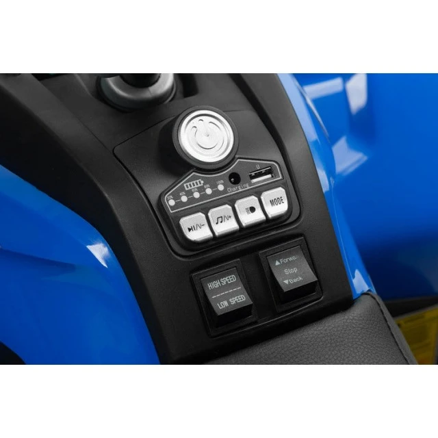 Battery Car Quad Gigant Blue Caretero Toyz
