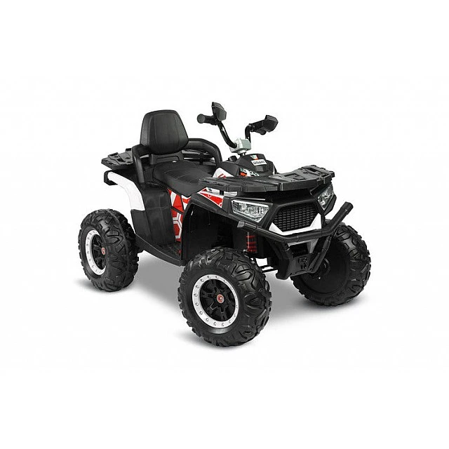 Battery Car Quad Gigant White Caretero Toyz