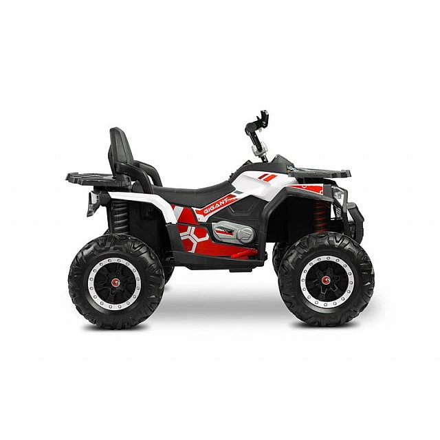 Battery Car Quad Gigant White Caretero Toyz