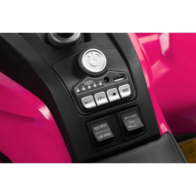 Акумулаторен Автомобил Quad Gigant Pink Caretero Toyz