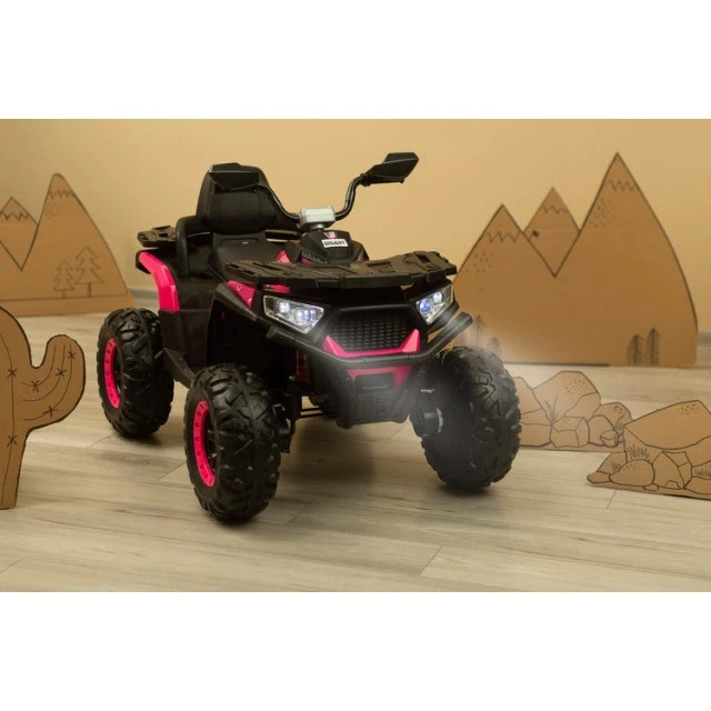 Акумулаторен Автомобил Quad Gigant Pink Caretero Toyz