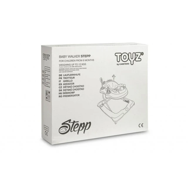 Бебешка Проходилка Stepp Light Blue Caretero Toyz