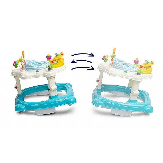 Бебешка Проходилка Hiphop Light Blue Caretero Toyz