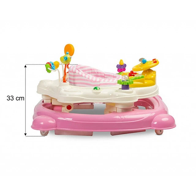 Бебешка Проходилка Hiphop Light Blue Caretero Toyz