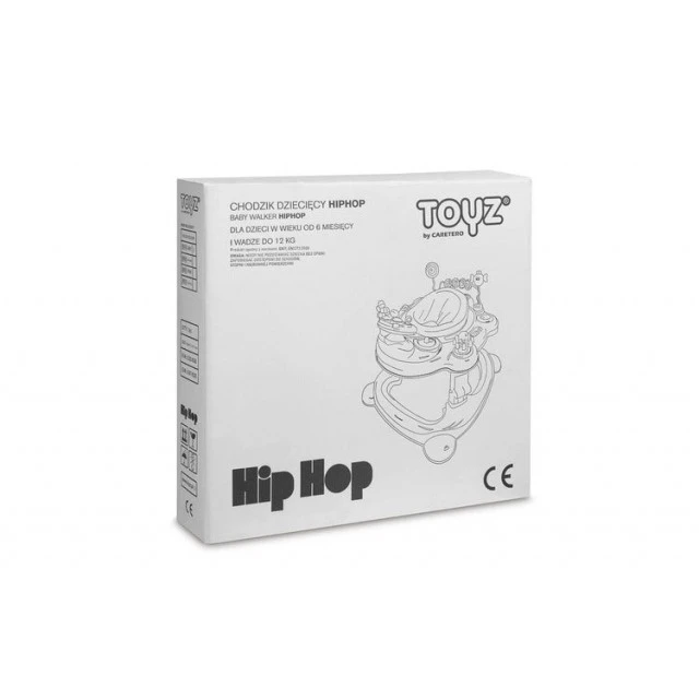 Baby Walker Hiphop Dark Green Caretero Toyz