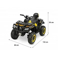 Battery Jeep Yellow Caretero Toyz