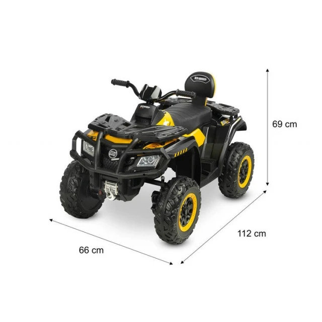 Battery Jeep Yellow Caretero Toyz