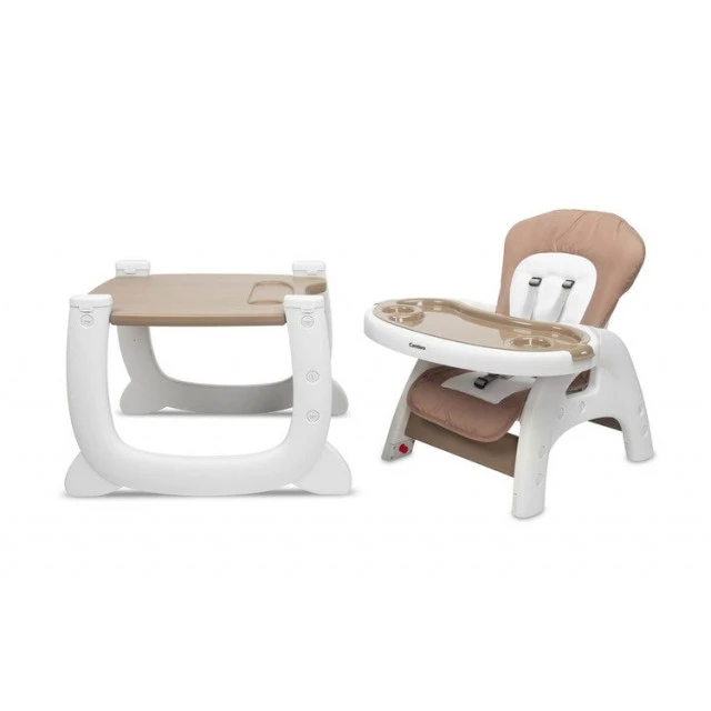 High chair 2 in 1 + Table Homee Brown Caretero