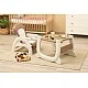 Столче За Хранене 2в1 + Маса Homee Brown Caretero