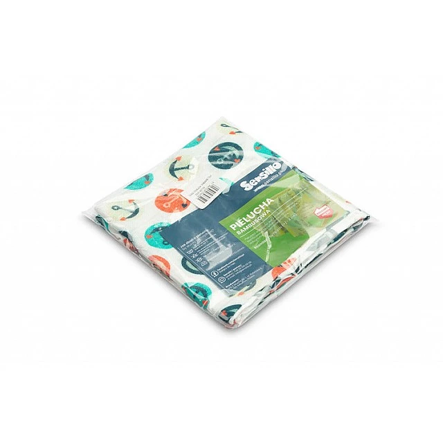 Bamboo Diaper Anchors 75X75 Cm Sensillo