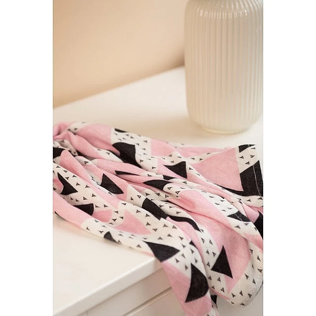 Бамбукова Пелена Pink Triangle 75X75 См Sensillo