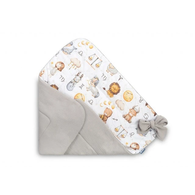 Diaper for writing Grey Zodiac 75x75cm Sensillo