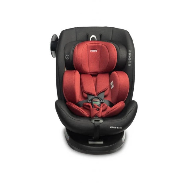 Столче За Кола Commo I-Size Burgundy 0-36кг Caretero