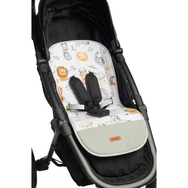 Муселинова Подложка За Количка  Zodiac Grey Sensillo