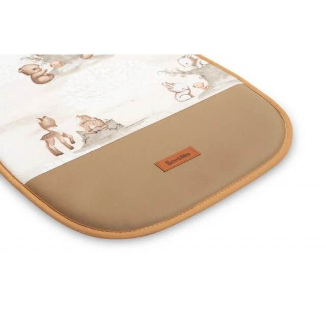 Brown Cops Sensillo Muslin Stroller Mat