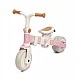 Tricycle and balancing wheel 2 in 1 Faro Pink Caretero Toyz