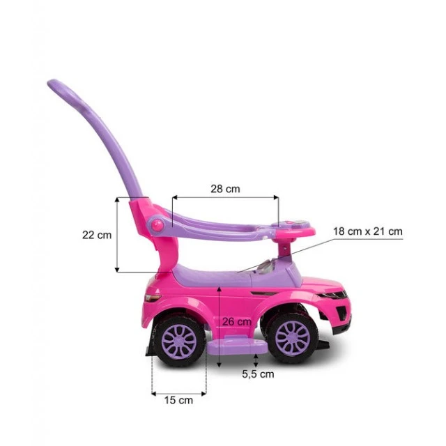 Спортна Кола Розова Caretero Toyz