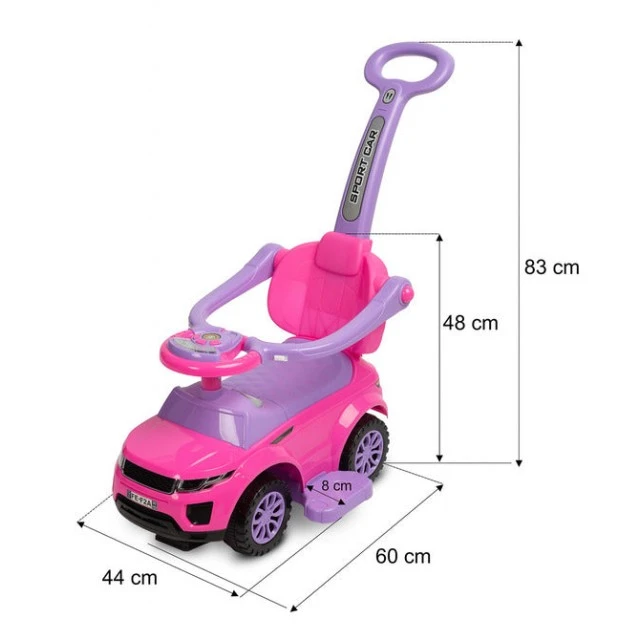Спортна Кола Розова Caretero Toyz