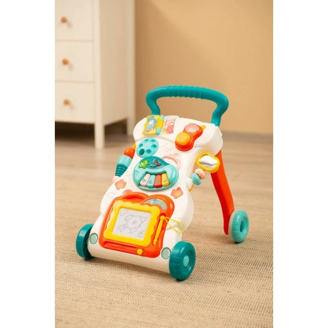 Musical walker Turquoise Caretero Toyz