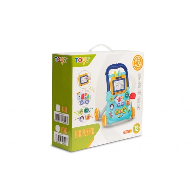 Образователна Проходилка Zoo Pusher Pink Caretero Toyz