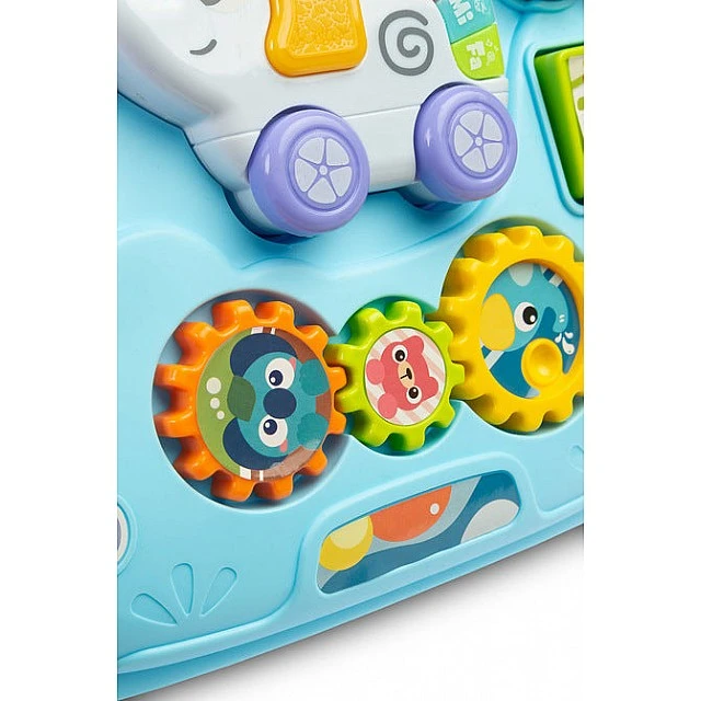 Zoo Pusher Blue Caretero Toyz Educational Walker