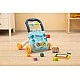 Zoo Pusher Blue Caretero Toyz Educational Walker