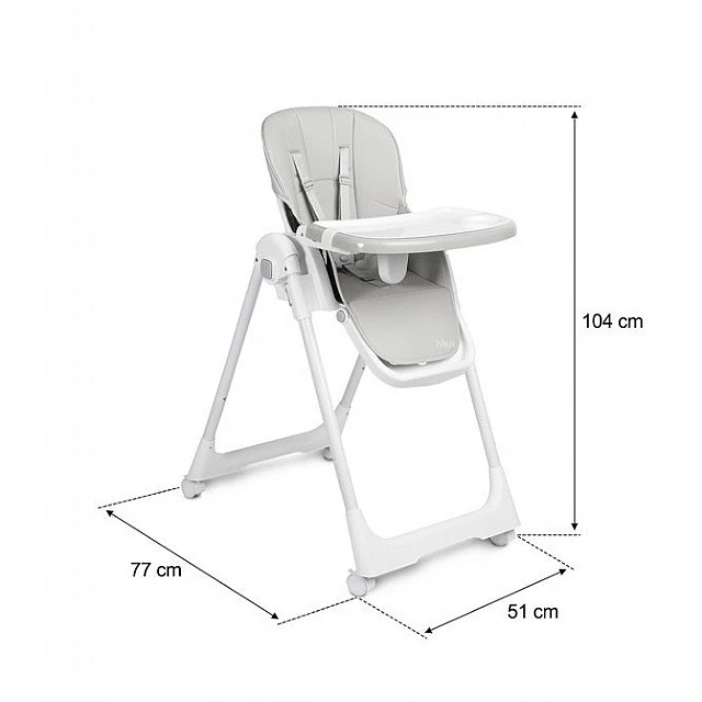 Highchair Megalo Light Gray Caretero
