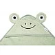 Frog Bath Towel 90x90cm Green 100% Cotton