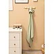 Frog Bath Towel 90x90cm Green 100% Cotton