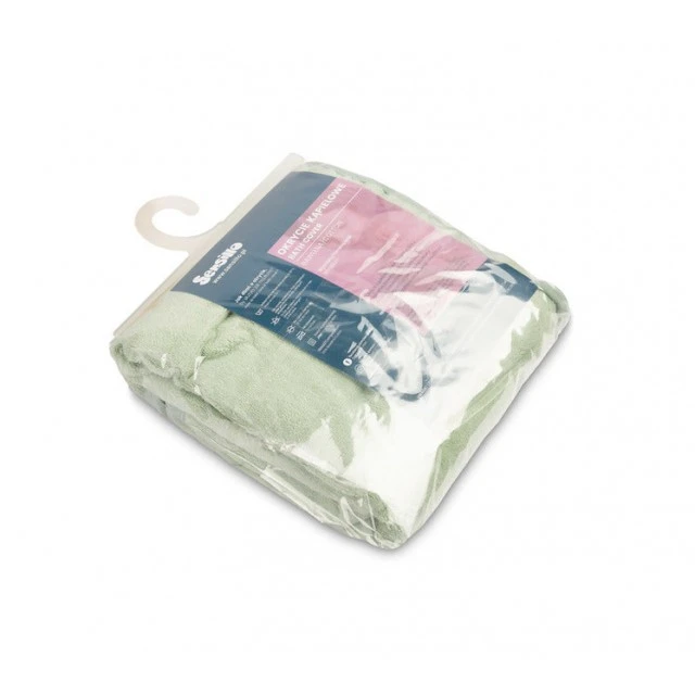 Frog Bath Towel 90x90cm Green 100% Cotton