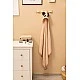 Panda Bath Towel 90x90cm Beige 100% Cotton