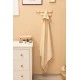 Rabbit Bath Towel 90x90cm Ecru 100% Cotton