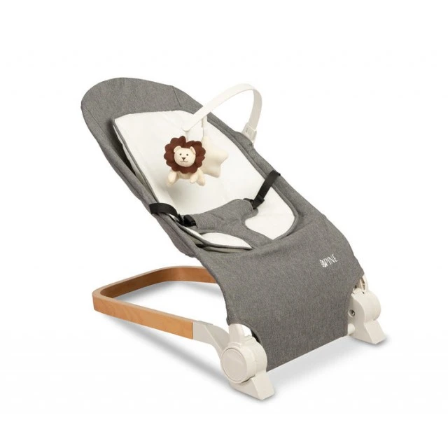 Шезлонг Bouncer Pine Grey Caretero