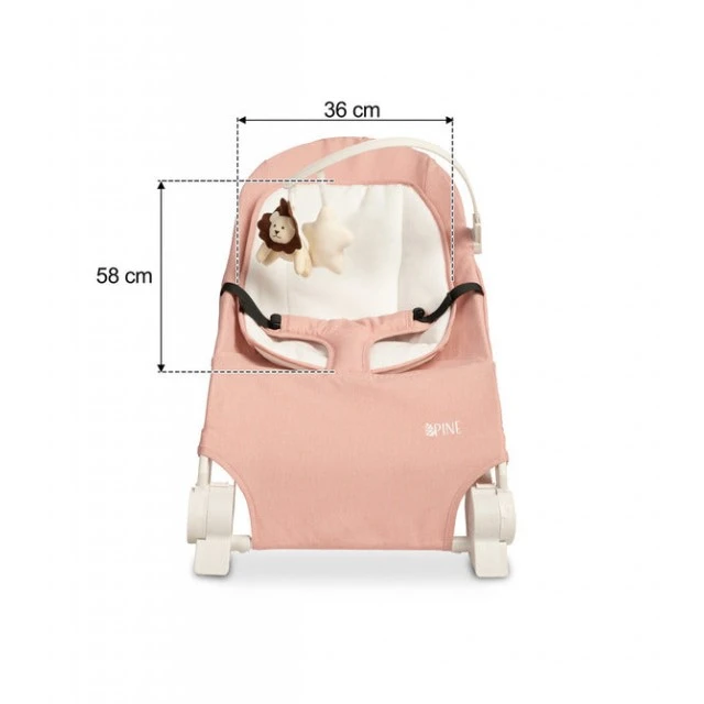 Bouncer Pine Pink Caretero