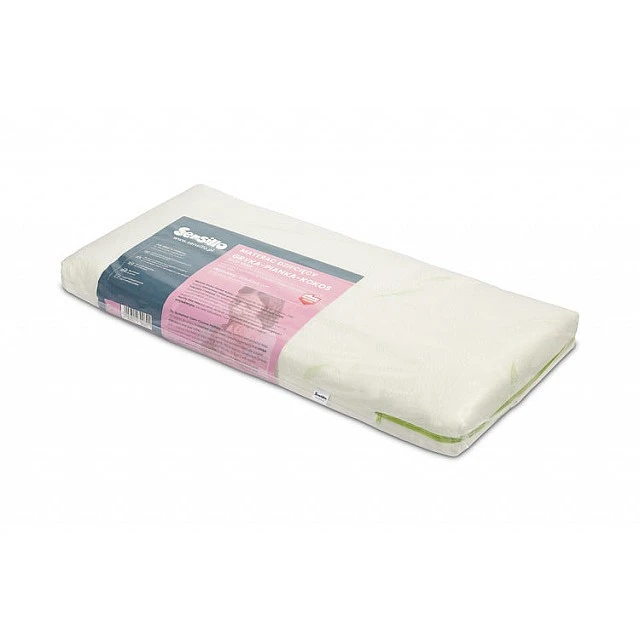 Aloe Vera Mattress With Coconut Foam+Buckwheat For Crib Next To Me 90/40/8cm Sensillo