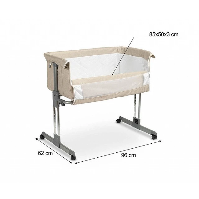 Cot Next To Me Sleep2Gether Beige Caretero