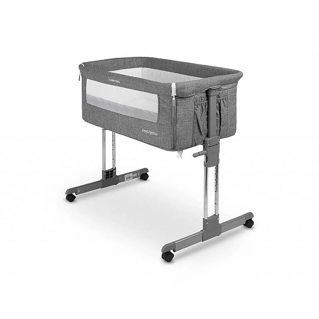 Next To Me Sleep2Gether Graphite cot Caretero