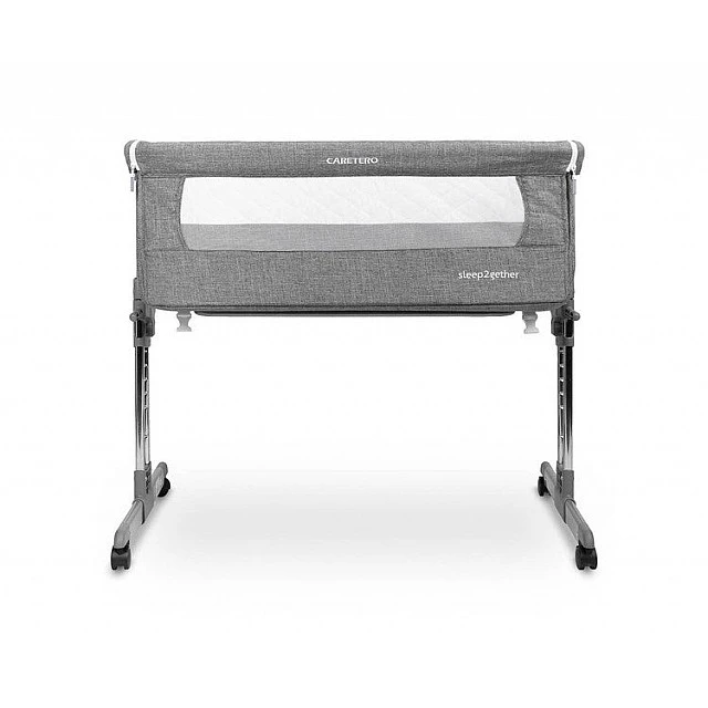 Next To Me Sleep2Gether Graphite cot Caretero