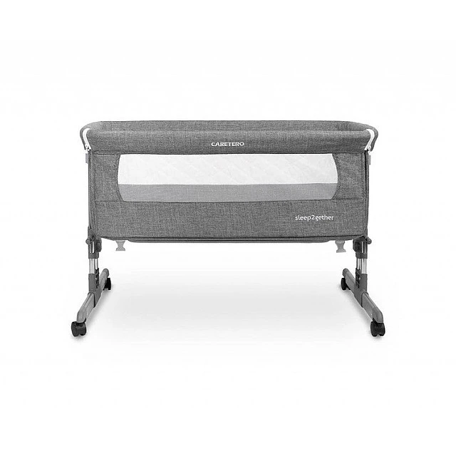 Next To Me Sleep2Gether Graphite cot Caretero