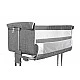 Next To Me Sleep2Gether Graphite cot Caretero