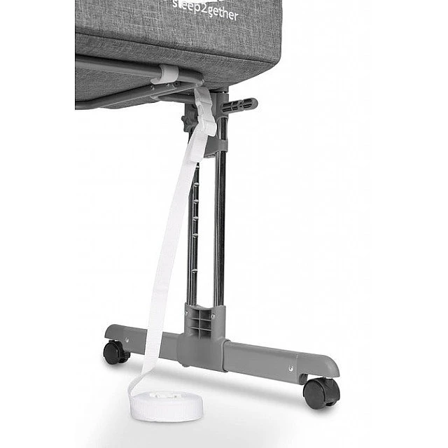 Next To Me Sleep2Gether Graphite cot Caretero