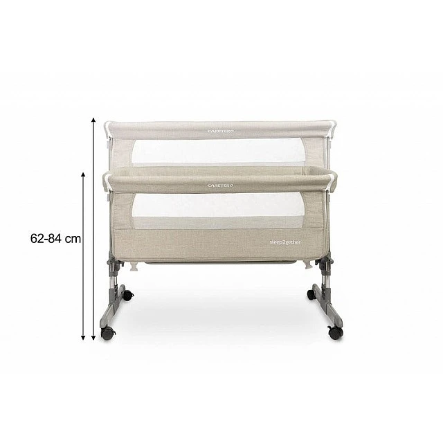 Cot Next To Me Sleep2Gether Gray Caretero