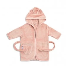 Елегантен Детски Халат 1-2 Години Teddy Bear Розов