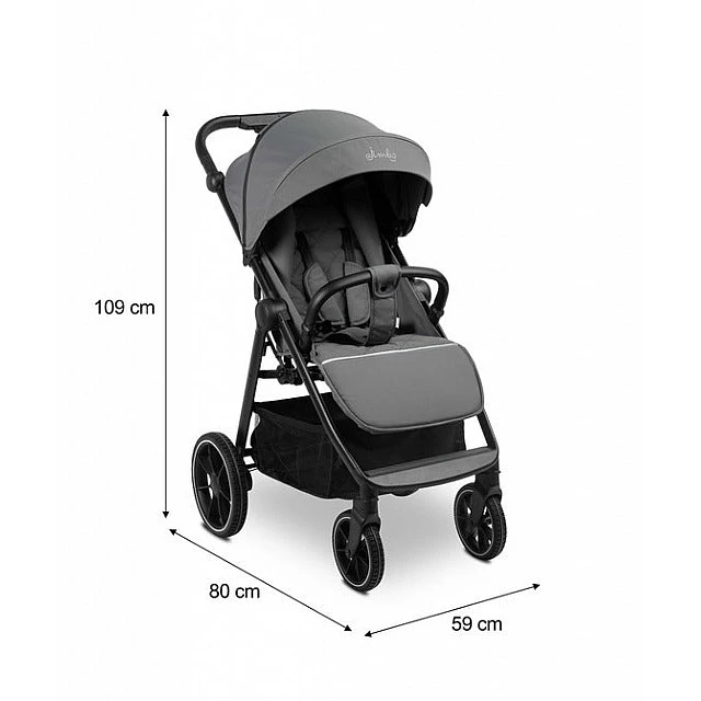 Jimbo Graphite Stroller